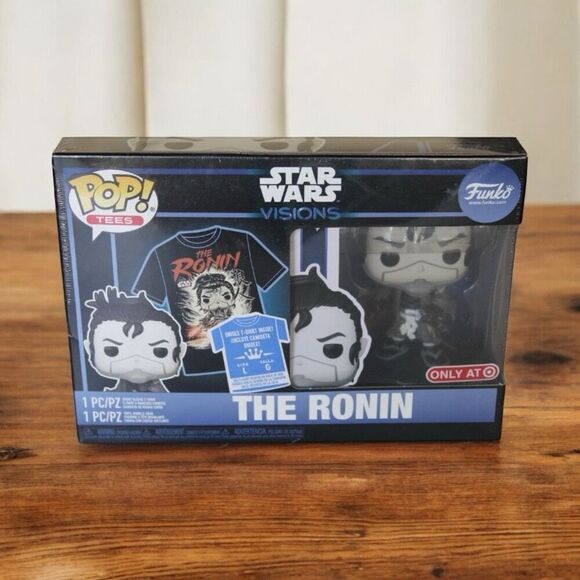 Star Wars Visions The Ronin Funko Pop & T-Shirt Target Exclusive Size Medium New - Picture 1 of 3